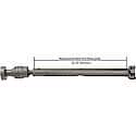 Drive Shaft: Not Greasable, Direct Replacement