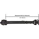 Front Drive Shaft: Greasable, Direct Replacement