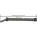 Drive Shaft: Not Greasable, Direct Replacement