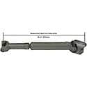 Drive Shaft: Not Greasable, Direct Replacement