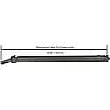 Drive Shaft: Greasable, Direct Replacement