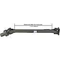 Drive Shaft: Not Greasable, Direct Replacement