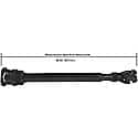 Drive Shaft: Greasable, Direct Replacement