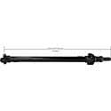 Drive Shaft: Greasable, Direct Replacement