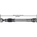 Drive Shaft: Greasable, Direct Replacement