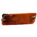 New Standard Replacement Driver Side Front Signal Light Lens And Housing, In The Bumper