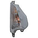 New CAPA Certified Standard Replacement Passenger Side Front Turn Signal Light Lens And Housing