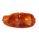 New Standard Replacement Passenger Side Front Parking/Signal Light Lens And Housing, In The Bumper