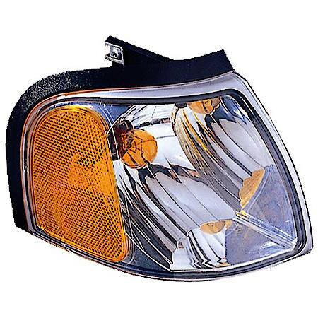 New Standard Replacement Passenger Side Parking Light Lens And Housing, Corner Of Fender