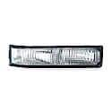 New Economy Replacement Passenger Side Parking Light Lens And Housing, Below Sealed Beam Headlight