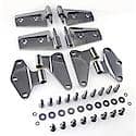 Door Hinge Kit, Stainless Steel, Jeep Wrangler (Jk) 2 Door 07-11, Includes 4 Hin