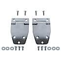 Hard Top Liftgate Hinge Pair, Stainless, 76-86 Cj