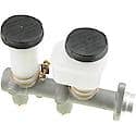 New Brake Master Cylinder: with Reservoir, Exact Fit, 0.75" Bore