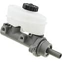 New Brake Master Cylinder: with Reservoir, Exact Fit, 1" Bore