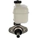 New Brake Master Cylinder: With Reservoir, Exact Fit, 1.125" Bore