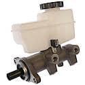 New Brake Master Cylinder: with Reservoir, Exact Fit, 1" Bore