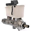 New Brake Master Cylinder: with Reservoir, Exact Fit, 1" Bore