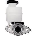 New Brake Master Cylinder: with Reservoir, Exact Fit, 0.938" Bore