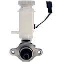 New Brake Master Cylinder: with Reservoir, Exact Fit, 1" Bore