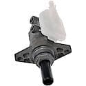 New Brake Master Cylinder: With Reservoir, Exact Fit, 7/8" Bore