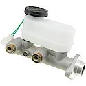 New Brake Master Cylinder: with Reservoir, Exact Fit, 0.938" Bore
