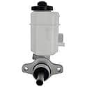 New Brake Master Cylinder: with Reservoir, Exact Fit, 0.875" Bore