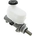 New Brake Master Cylinder: with Reservoir, Exact Fit, 1.25" Bore