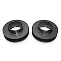 Coil Spring Spacer, 1-1/2 Inch Lift, Saddle Style, Steel, Set of 2