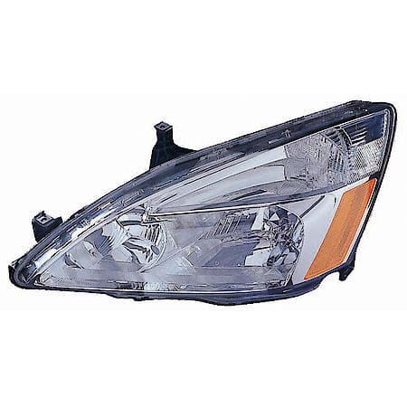 New CAPA Certified Standard Replacement Driver Side Headlight Lens And Housing