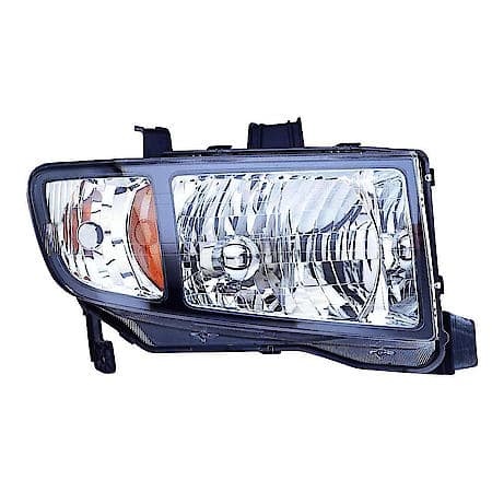 New CAPA Certified Standard Replacement Passenger Side Headlight Lens And Housing