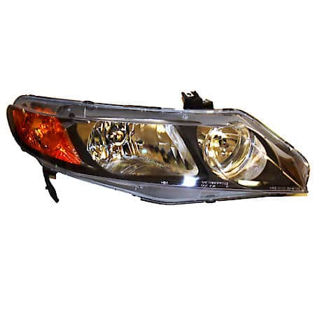 New Economy Replacement Passenger Side Headlight Lens And Housing, Sedan Models, Except Hybrid