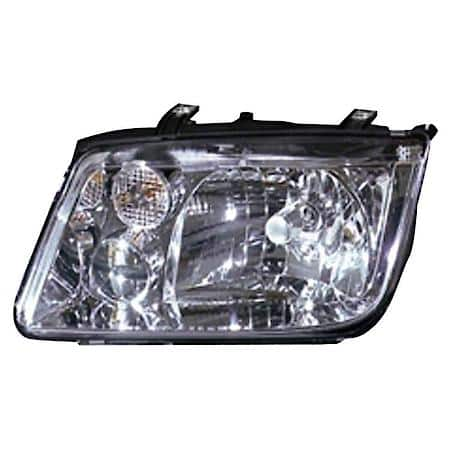 New Economy Replacement Driver Side Headlight Lens And Housing, Without Fog Lights