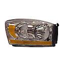 New Economy Replacement Passenger Side Headlight Assembly, Without Black Bezel