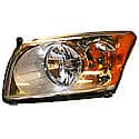 New Economy Replacement Driver Side Headlight Lens And Housing, Without Leveling System