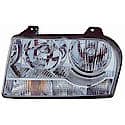 New CAPA Certified Standard Replacement Passenger Side Halogen Headlight Lens And Housing