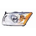 New CAPA Certified Premium Replacement Passenger Side Headlight Lens And Housing, No Leveling System