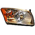 New Economy Replacement Passenger Side Headlight Lens And Housing, Without Leveling System