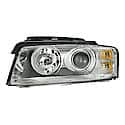 New OEM Replacement Passenger Side Headlight Lens And Housing, HID Type