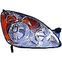New CAPA Certified Standard Replacement Passenger Side Headlight Lens And Housing, Japan Built
