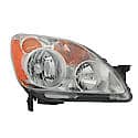 New Economy Replacement Passenger Side Headlight Lens And Housing, Japan Built