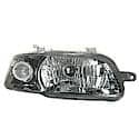 New Economy Replacement Passenger Side Headlight Lens And Housing