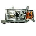 New Economy Replacement Driver Side Headlight Lens And Housing