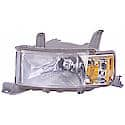 New CAPA Certified Standard Replacement Driver Side Headlight Lens And Housing