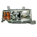 New Economy Replacement Passenger Side Headlight Lens And Housing