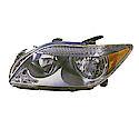 New Economy Replacement Passenger Side Headlight Lens And Housing, Without 2007 Spec Package