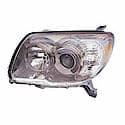 New Economy Replacement Driver Side Headlight Lens And Housing, Sport Model (Smoked Bezel)