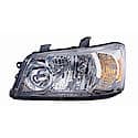 New CAPA Certified Standard Replacement Driver Side Headlight Lens And Housing