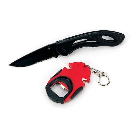 Tactical Knife with Sharpener