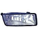 New CAPA Certified Premium Replacement Passenger Side Fog Light Lens And Housing, With Clear Lens