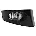 New Standard Replacement Passenger Side Fog Light Lens And Housing, With Black Bezel